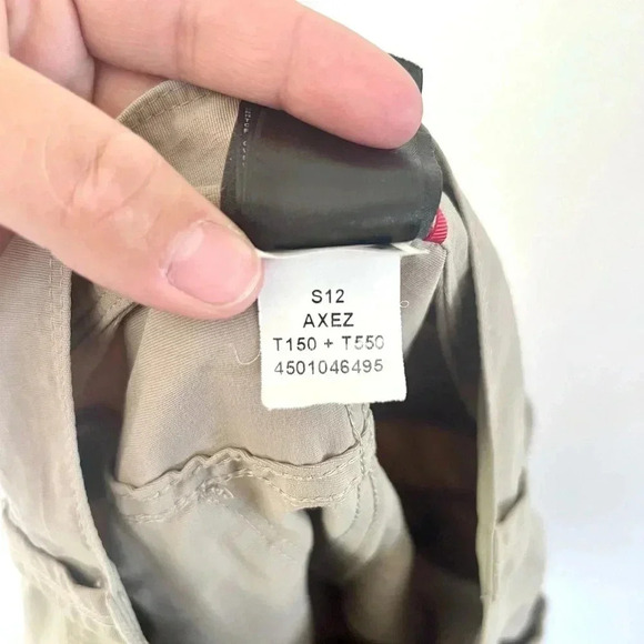 The North Face Horizon II Tan 10.5" Utility Nylon Hiking Shorts Axez Size 34 - Picture 15 of 15